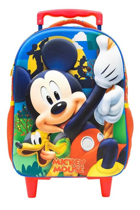 mochila de carrinho do mickey